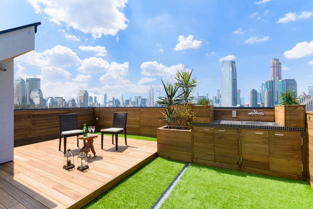 趣味と遊ぶ家 コンテンポラリー デッキ 東京都下 カジャデザイン Houzz ハウズ