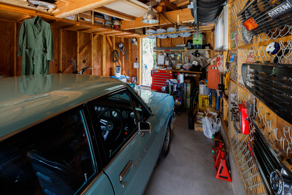 ガレージ Asian Garage Other By Sデザイン設計一級建築士事務所 Houzz