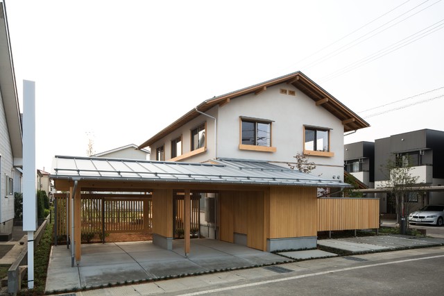 外観 Japanese Garage Other By 株 ナレッジライフ Houzz Ie