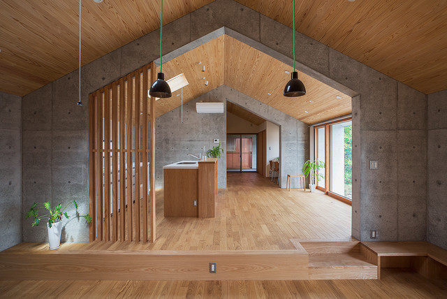 きなりの家 モダン キッチン 他の地域 Atelier N Houzz ハウズ