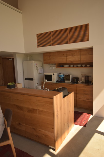 エアコンを隠す部分もオーク Contemporaneo Cocina Otras Zonas De 有限会社 フリーハンドイマイ Houzz エアコンを隠す部分もオーク Contemporaneo Cocina Otras Zonas De 有限会社 フリーハンドイマイ Houzz
