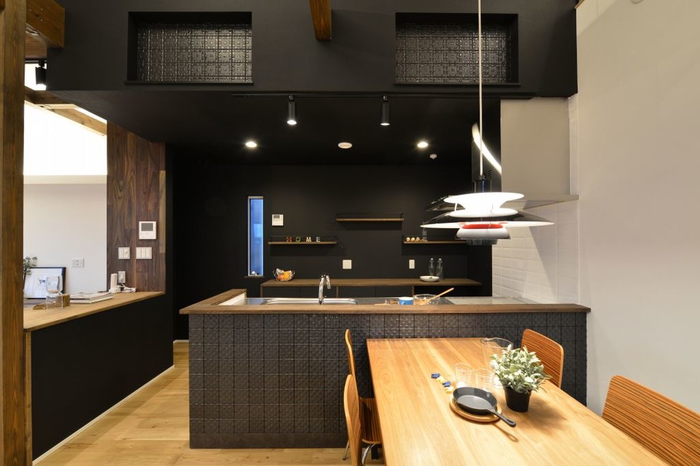 カフェのようなキッチン Modern Kitchen Other By 株式会社武井工務店 Houzz