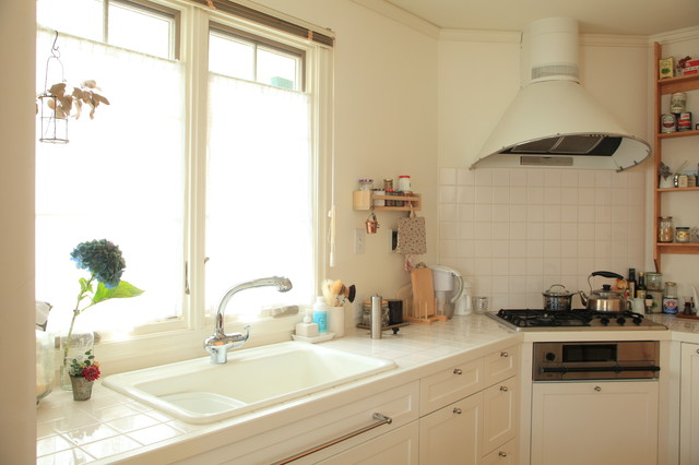 キッチン Farmhouse Kitchen Nagoya By フロンヴィルホームズ名古屋株式会社 Houzz