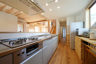 カントリー風おしゃれなキッチンの画像 21年10月 Houzz ハウズ
