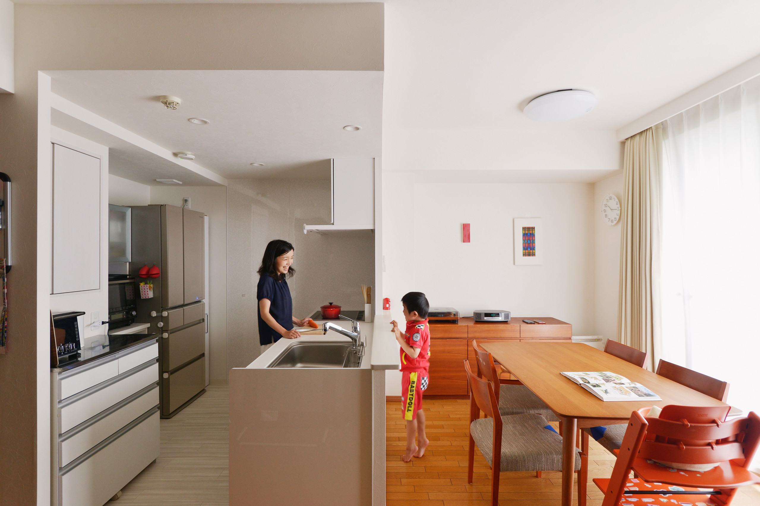 おしゃれなダイニングキッチンの画像 75選 22年7月 Houzz ハウズ