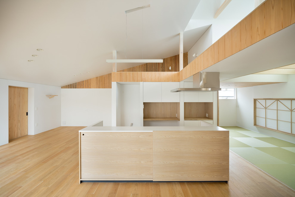 ドーマー窓の家 Modern Kitchen Tokyo By 株式会社tatta 旧富永大毅建築都市計画事務所 Houzz