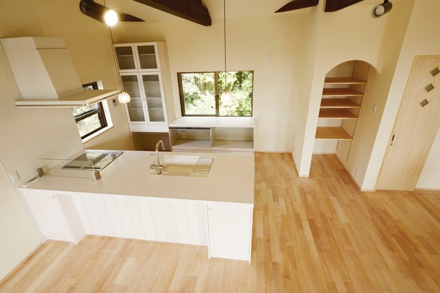 ナチュラルアンティークな家 Shabby Chic Style Kitchen Other By Kato Jyuken Houzz