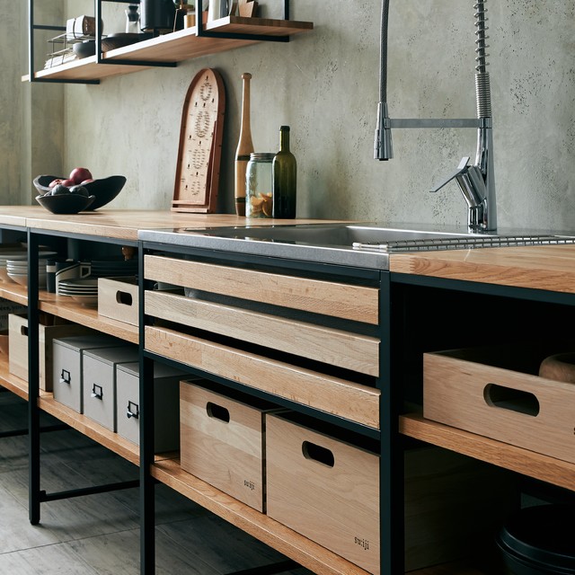 フレームキッチン Industriale Cucina Altro Di 株式会社ウッドワン Woodone