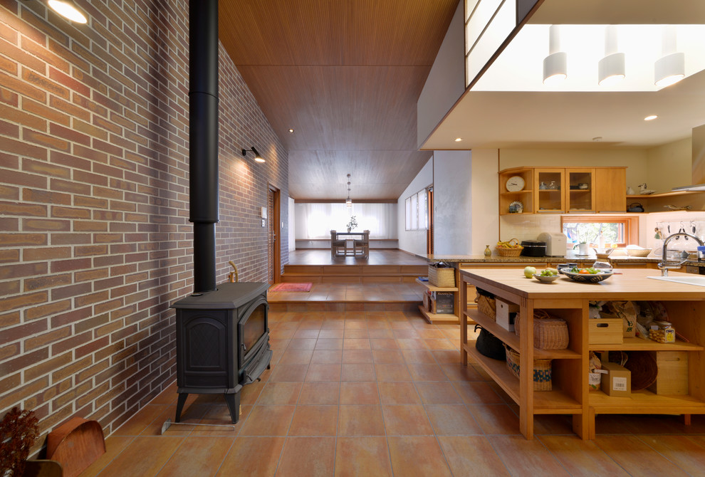 傾斜地の家 Scandinavian Kitchen By 株式会社 シーンデザイン建築設計事務所 Houzz