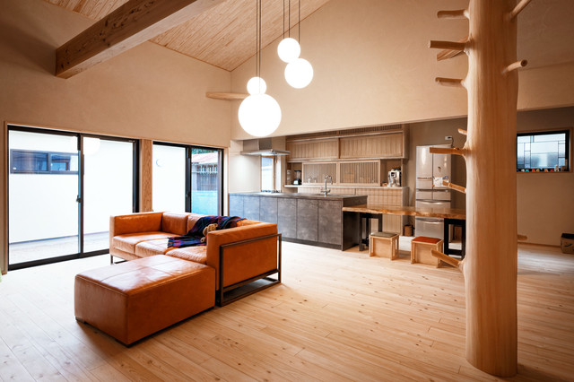 北欧と和を上手にミックスしたキッチン Japanese Kitchen Tokyo By キッチンハウス Houzz