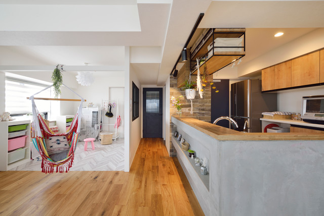 古材日和 Asian Kitchen Tokyo By Sozo Factory Houzz