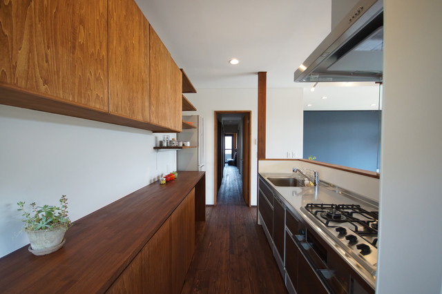 和風 カリフォルニアスタイル Japanese Style California Style Kitchen Other By 株式会社 井川建築設計事務所 Igawa Architecture Houzz