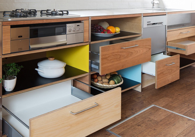 キッチンをきれいに保つ7つの片付け 収納ルール Houzz ハウズ