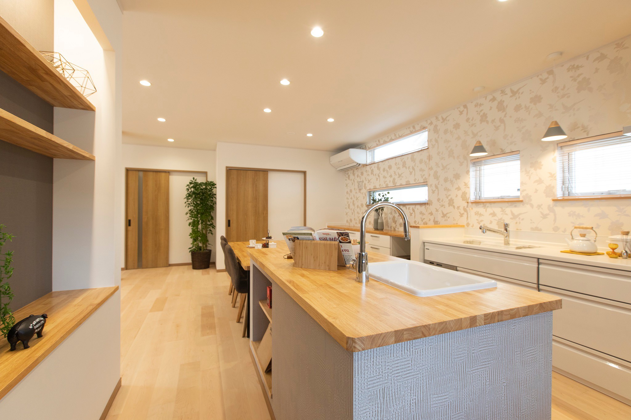 北欧スタイルのおしゃれなキッチンの画像 21年9月 Houzz ハウズ