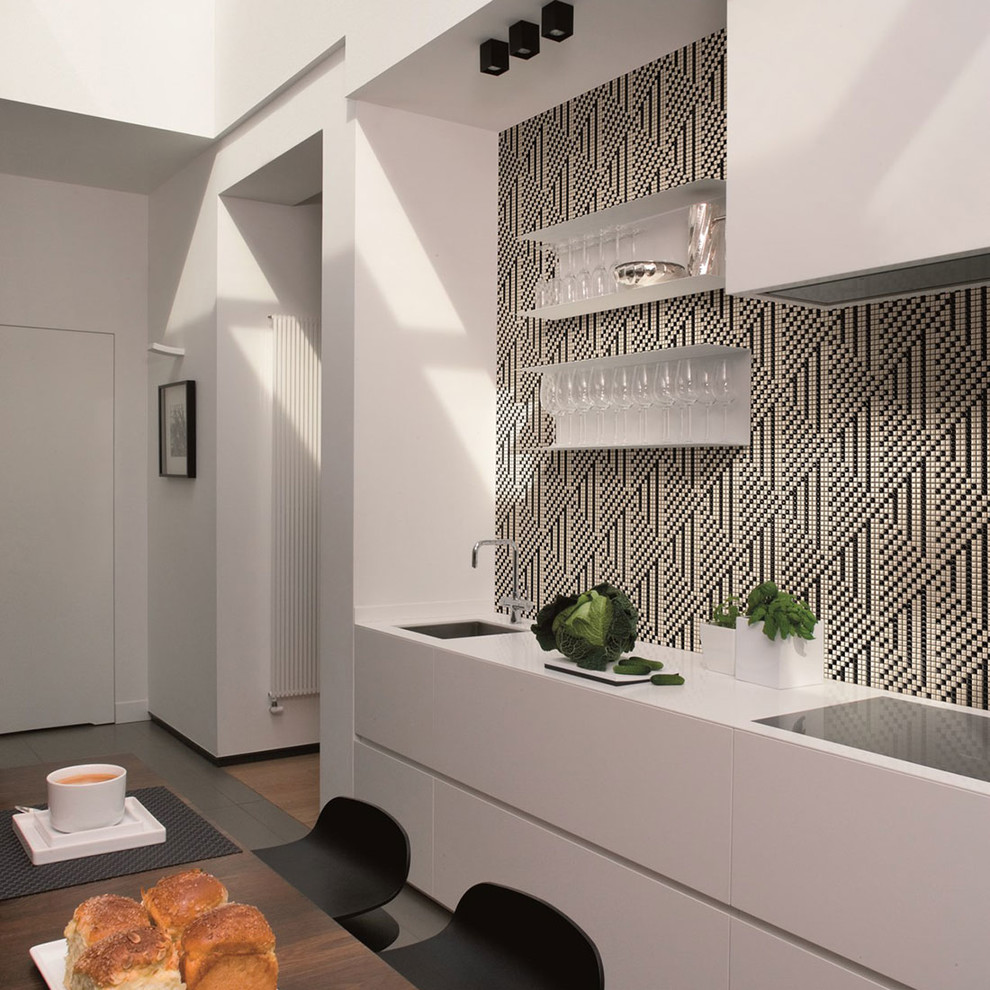 施工事例 セラミックタイル Contemporary Kitchen Other By リビエラ株式会社 Houzz