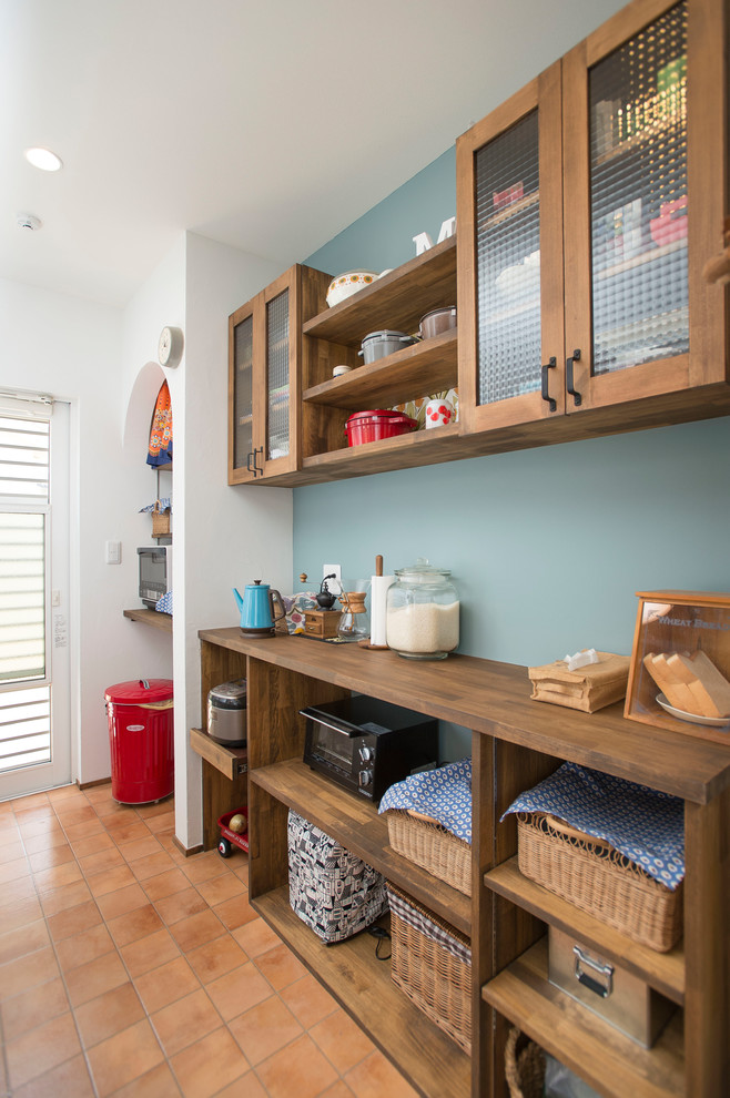 木を大切にしたかっこいいmamanのお家 Farmhouse Kitchen Nagoya By 株式会社夢工房キッチンくらぶ Houzz