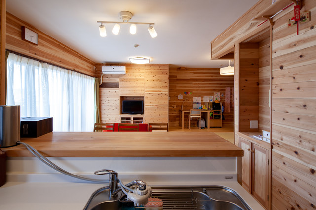 板倉の家風のマンションリノベーション Modern Kitchen Other By たかはし設計 Houzz
