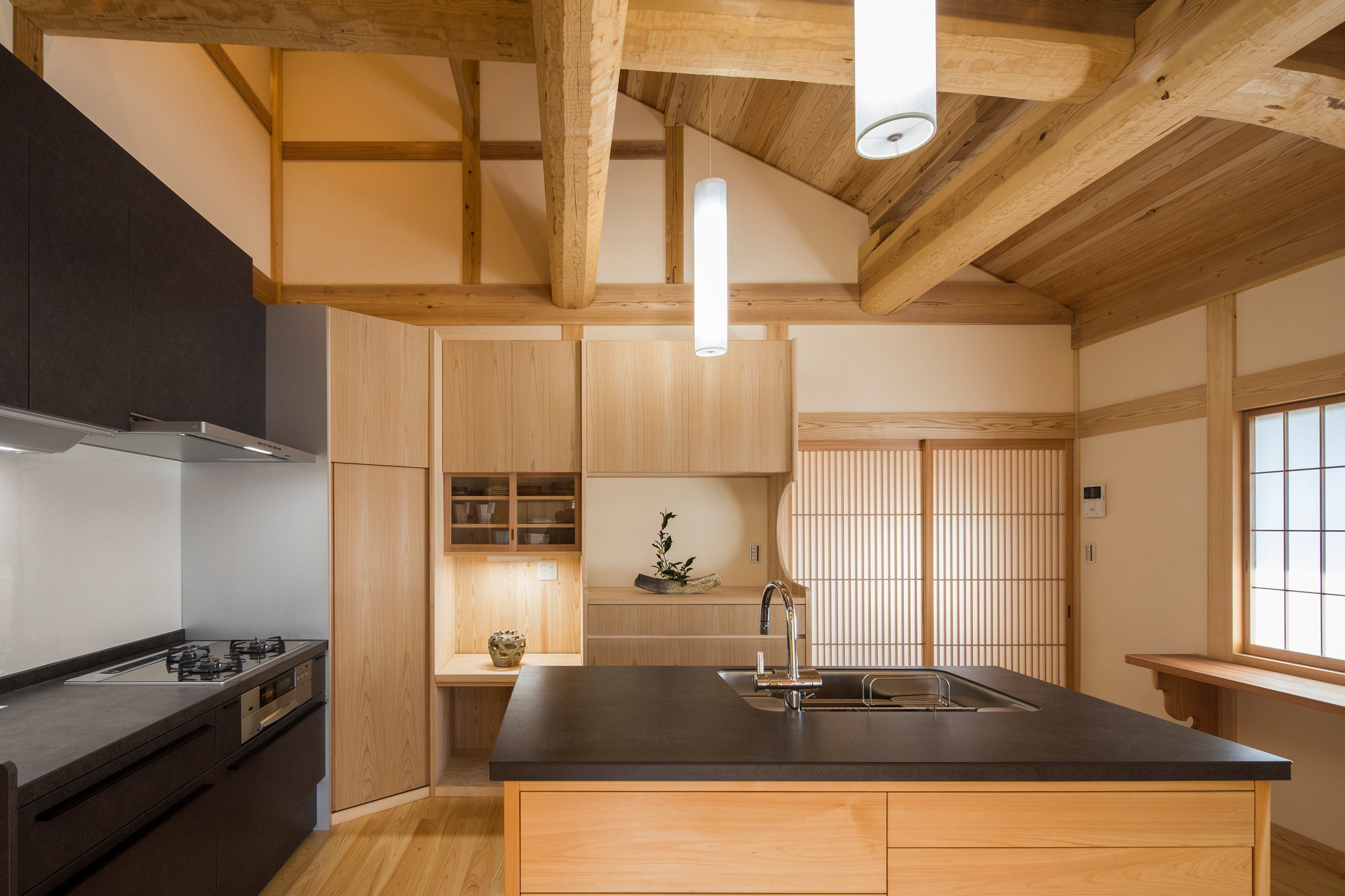 和風のおしゃれなキッチンの画像 75選 22年3月 Houzz ハウズ