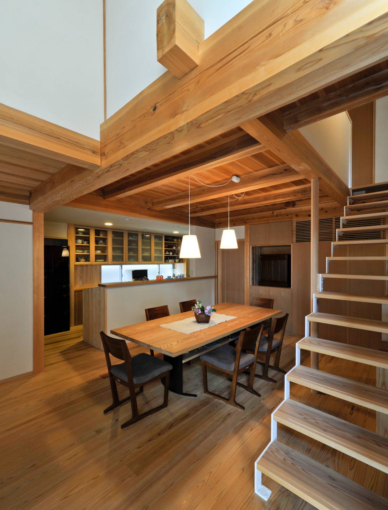 足利の家 大きなダイニングテーブルのある家 Modern Kitchen Other By アトリエきらら一級建築士事務所 Houzz