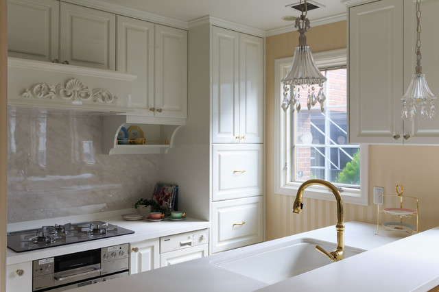 輸入住宅リフォーム エレガントスタイル Classique Cuisine Tokyo Par アニーズ株式会社 Houzz