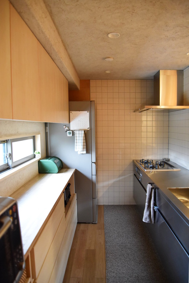 隠す 収納で 魅せる キッチン Farmhouse Kitchen Tokyo Suburbs By 株式会社ミューズの家 Houzz