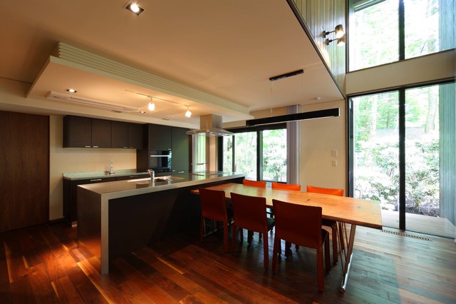鹿島の森の家 ダイニングキッチン Moderne Cuisine Autres Perimetres Par 菊池ひろ建築設計室 Kikuchihiro Design Office Houzz 鹿島の森の家 ダイニングキッチン Moderne Cuisine Autres Perimetres Par 菊池ひろ建築設計室 Kikuchihiro Design Office Houzz