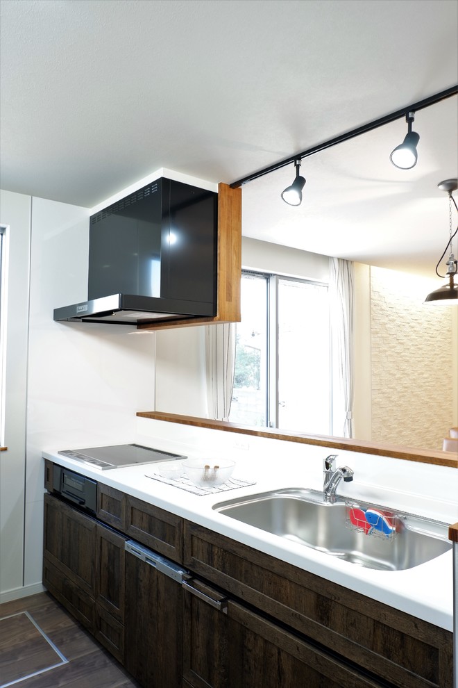 Natural Vintage House Model House Industrial Kitchen Other By クローバー住工房 鳥取店 Houzz