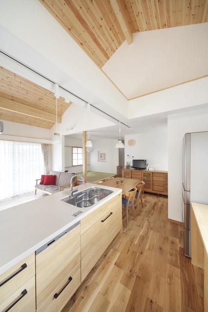 Ud様邸 Modern Kitchen Other By しっくいの家 Iestory By 篠田工務店 Houzz