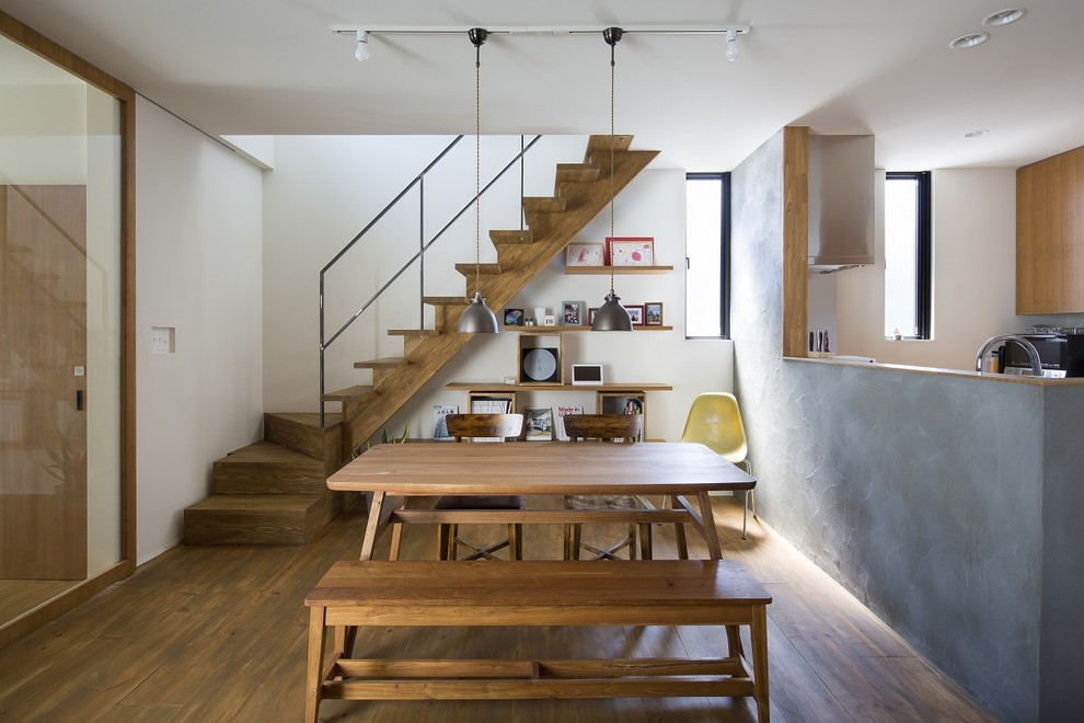 アトリエのある家 Rustic Dining Room Tokyo By フリーダムアーキテクツデザイン株式会社