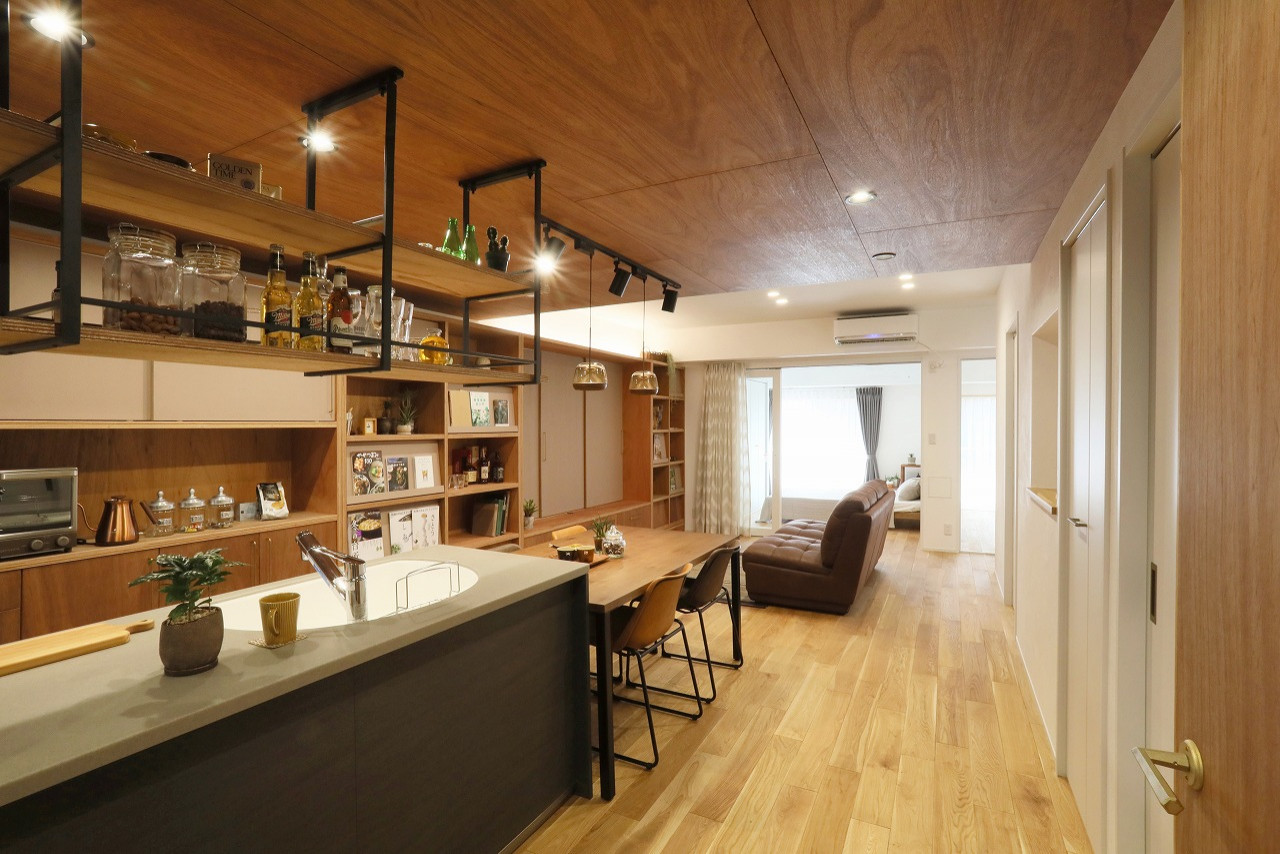 コープマンション1 Midcentury Dining Room Other By 大之木ダイモ リフォーム部 Houzz