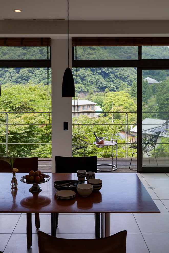 ダイニング Modern Dining Room Kyoto By 重量木骨の家 耐震構法se構法