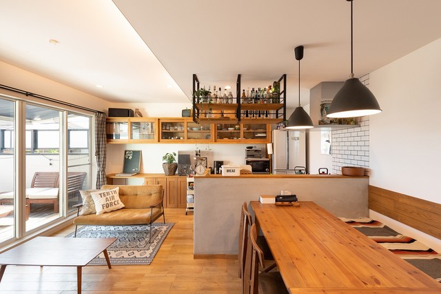 リフォーム ヴィンテージスタイルの家 Farmhouse Dining Room Kyoto By 株式会社イー住まい Houzz リフォーム ヴィンテージスタイルの家 Farmhouse Dining Room Kyoto By 株式会社イー住まい Houzz