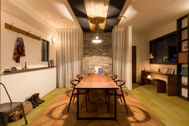 事務所内装 Scandinave Salle A Manger Autres Perimetres Par 株式会社 鳴尾工務店 Houzz