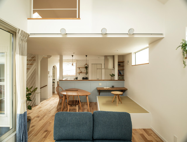 二階リビング Scandinavian Dining Room Other By 株式会社トミオ Houzz Ie