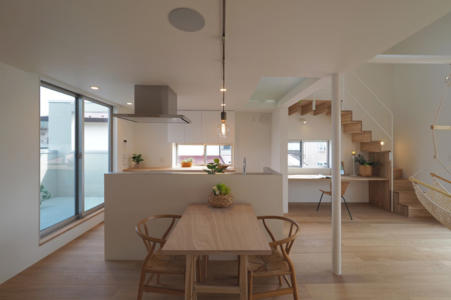 借景の家 Modern Dining Room Tokyo By アトリエ スピノザ Houzz