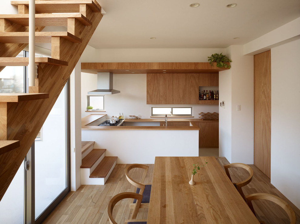 境南町の家 Modern Dining Room Tokyo Suburbs By 佐久間徹設計事務所 Houzz