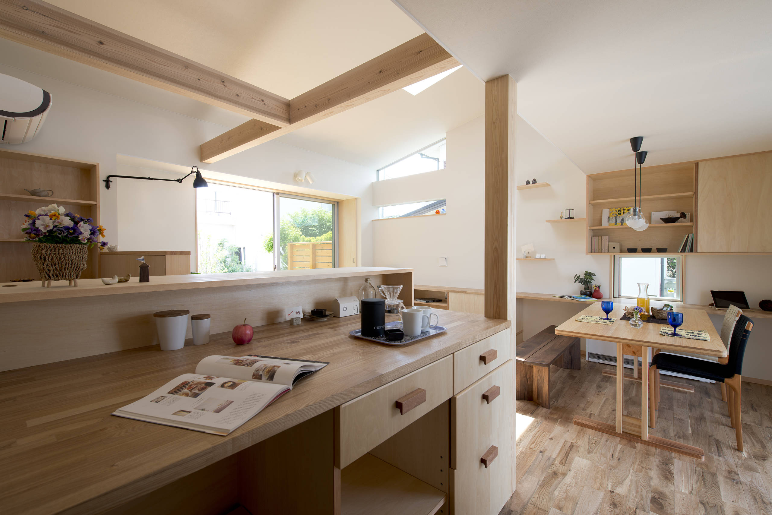 小上がりの和室とロフトのあるn様邸 Contemporary Dining Room Other By 日建ホーム株式会社 Houzz