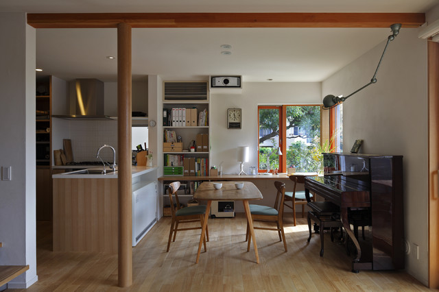 桜丘の家 Contemporain Salle A Manger Tokyo Par 長浜信幸建築設計事務所 Houzz