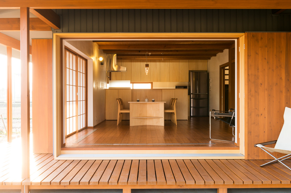 武士の家 Asian Dining Room Other By 大橋建築設計工房 Houzz