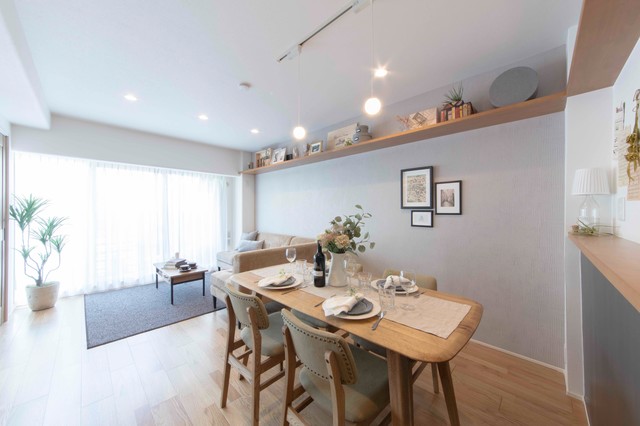 芦屋モデルルーム インテリアコーディネート Shabby Chic Style Dining Room Other By G I Factory Houzz