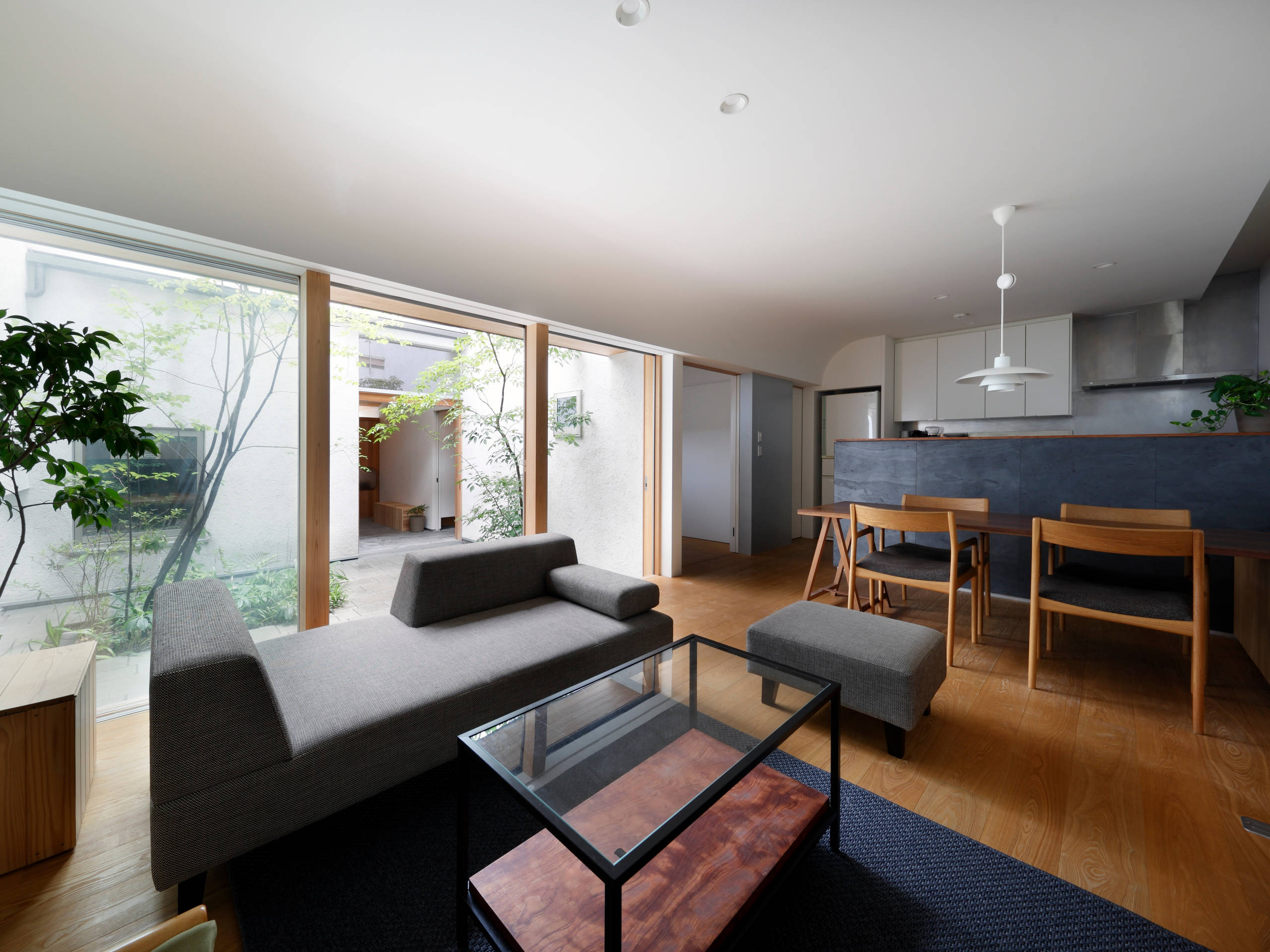 花屋敷の家 Modern Dining Room Other By 樋口章建築アトリエ Houzz