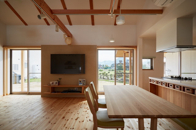 通り土間のある家 Japones Entrada Otras Zonas De Atelier Tama アトリエ珠一級建築士事務所 Houzz