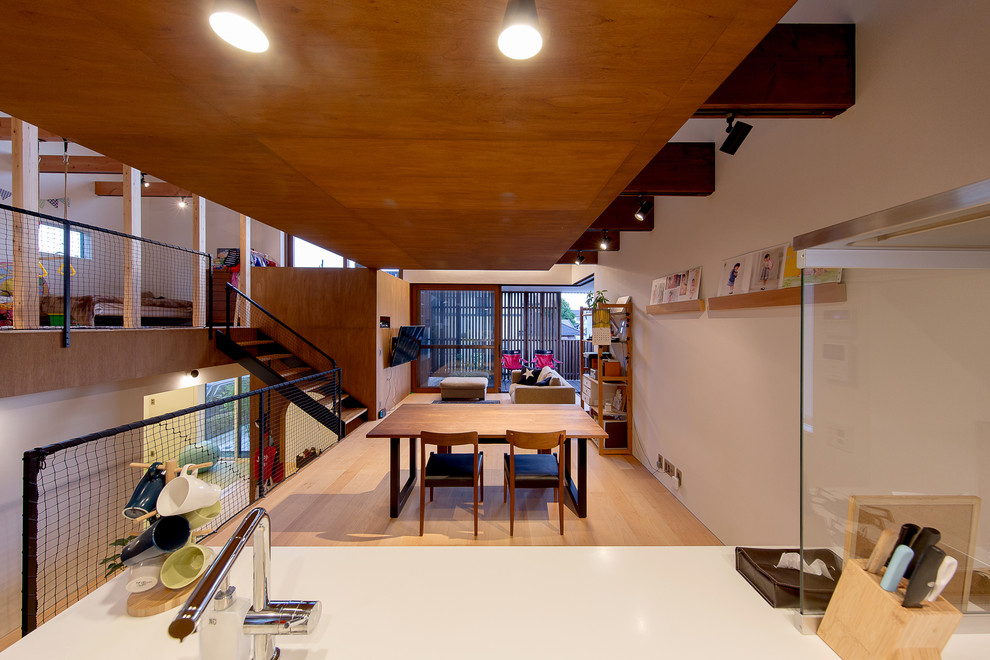開放感と落ち着きを演出 Modern Dining Room Other By 株式会社 建築工房dada Houzz 開放感と落ち着きを演出 Modern Dining Room Other By 株式会社 建築工房dada Houzz