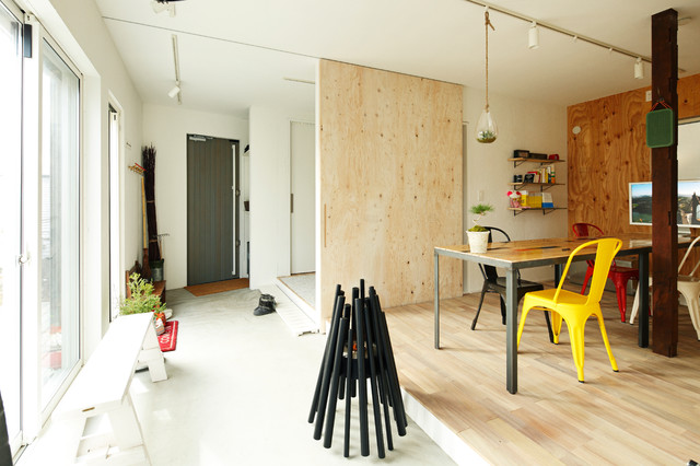 暮らしの楽しみを実現 玄関土間のある家10選 Houzz ハウズ