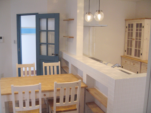 食器棚 キッチンカウンター オーダー家具実例 Rustico Comedor Otras Zonas De ナチュラルインテリア専門店 ミヤカグ