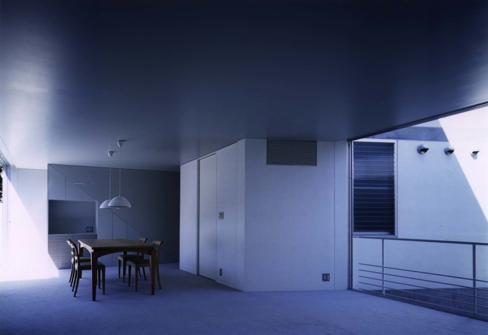 House S １f リビングダイニング Modern Dining Room Tokyo By 金子智子建築設計室 一級建築士事務所