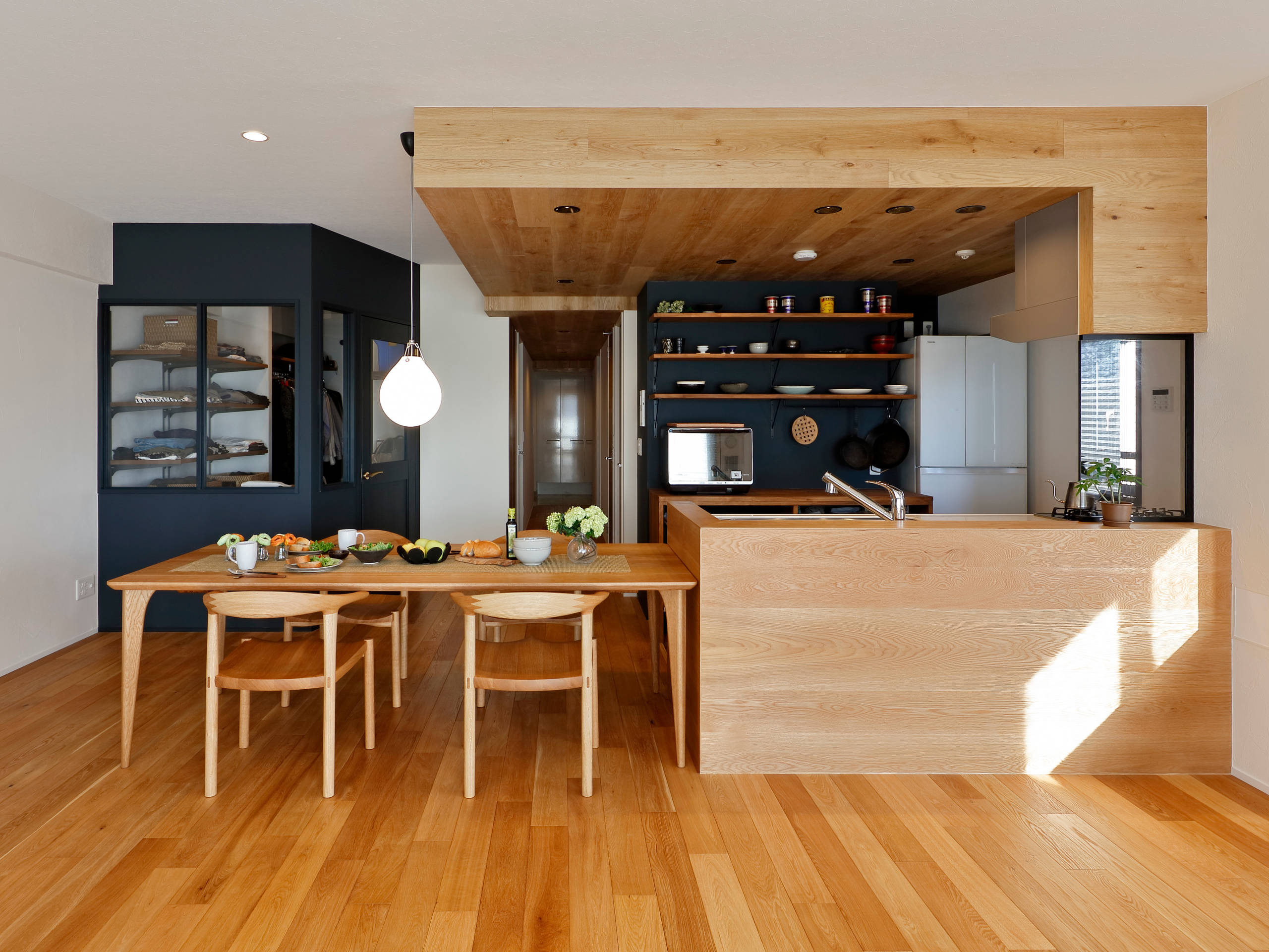 Hygge ヒュッゲ な Hutte ヒュッテ マンション Apartment Midcentury Dining Room Other By Lohas Studio ロハススタジオ Houzz