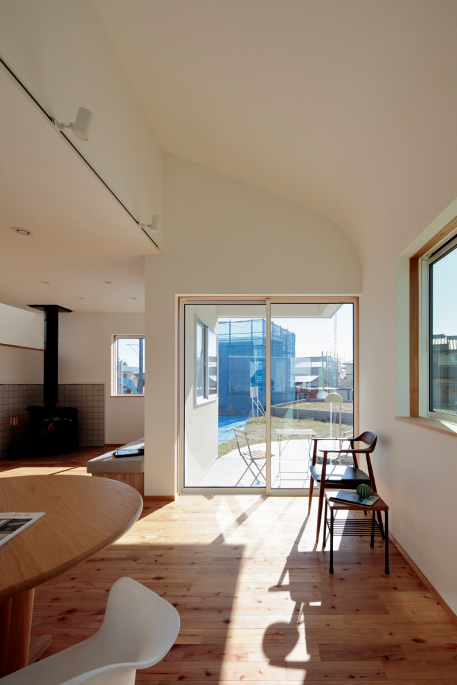 Landing Stove And Half Vault Scandinavian Dining Room Other By 佐久間達也空間計画所 Houzz Landing Stove And Half Vault Scandinavian Dining Room Other By 佐久間達也空間計画所 Houzz