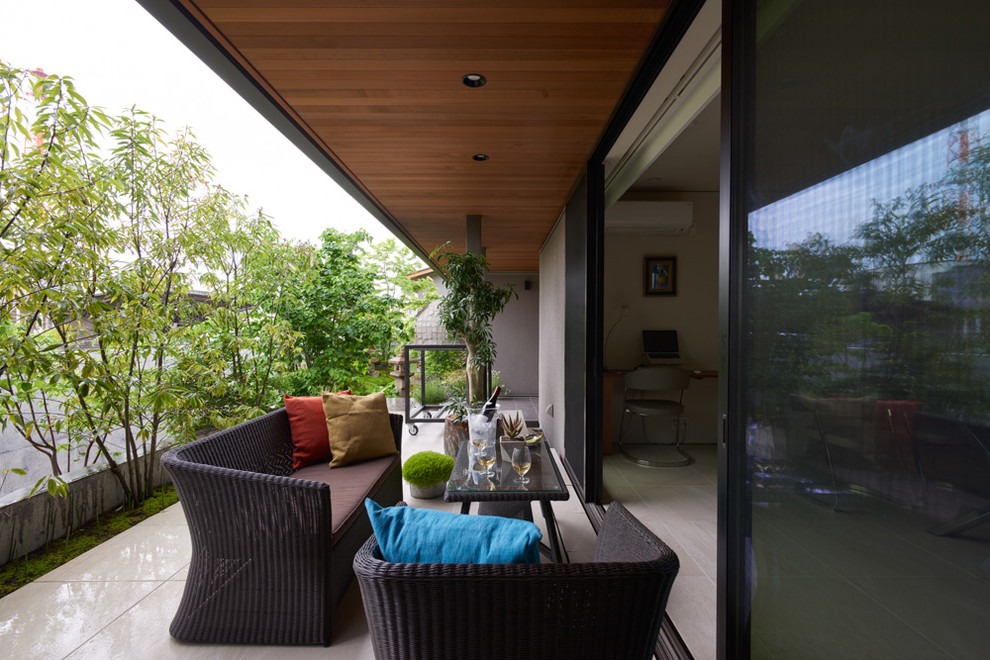 テラス Modern Patio Tokyo Suburbs By 重量木骨の家 耐震構法se構法 Houzz