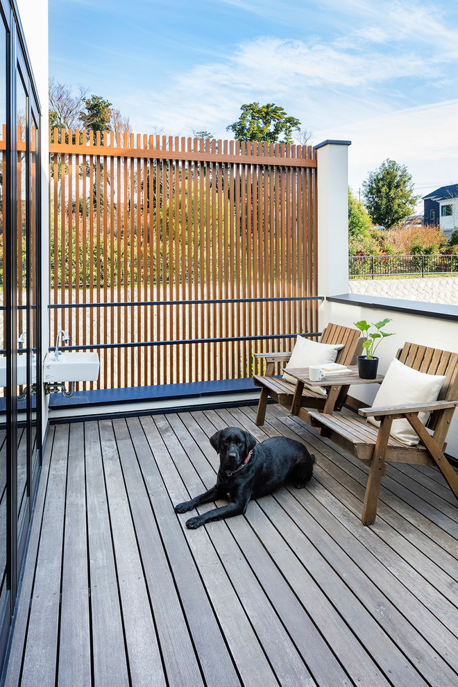 テラス Mediterranean Patio Tokyo Suburbs By 重量木骨の家 耐震構法se構法 Houzz